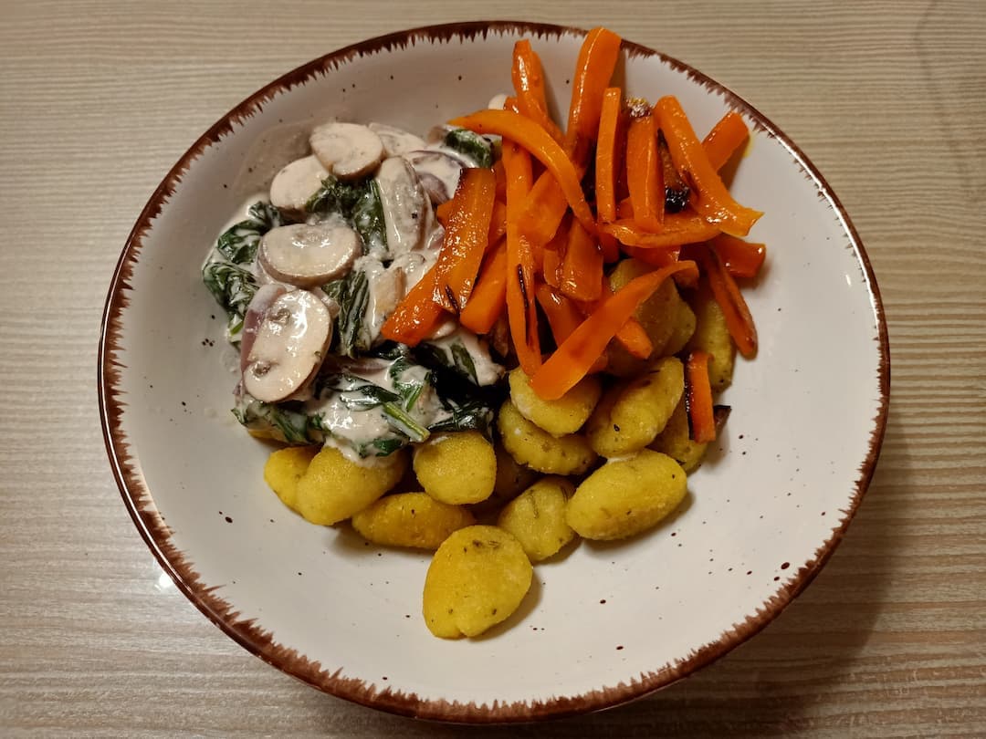 Gnocchi Spinatcreme
