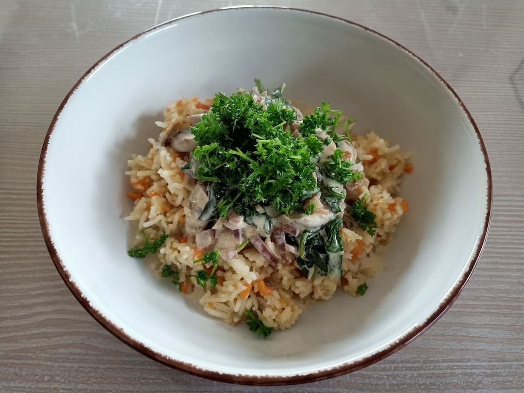 Pilz Stroganoff