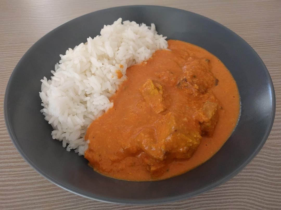 Pikantes Tofu Curry