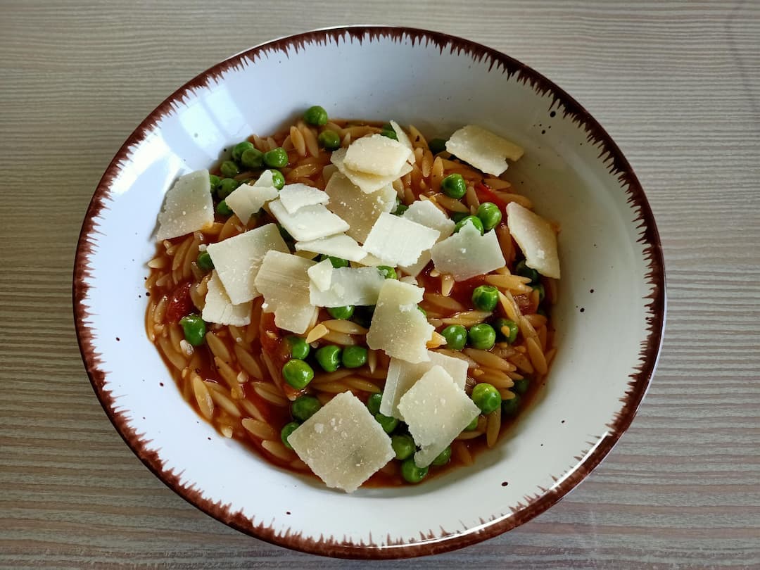 Tomaten Orzo