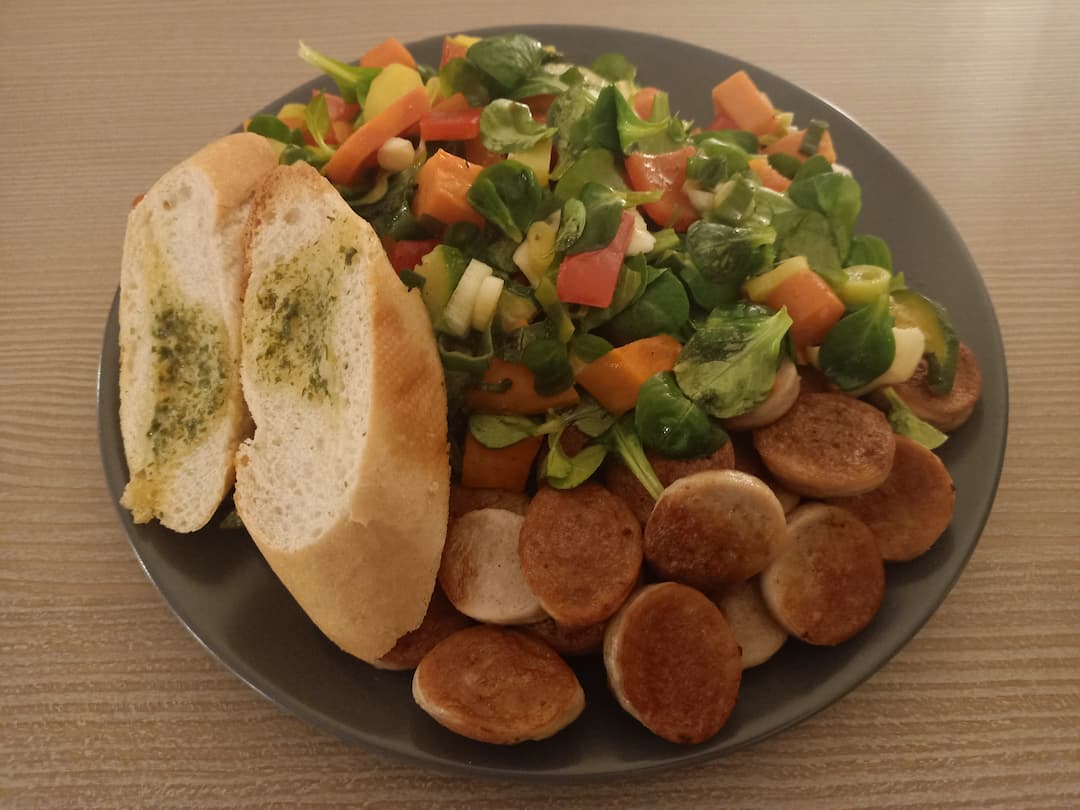 Warmer Salat
